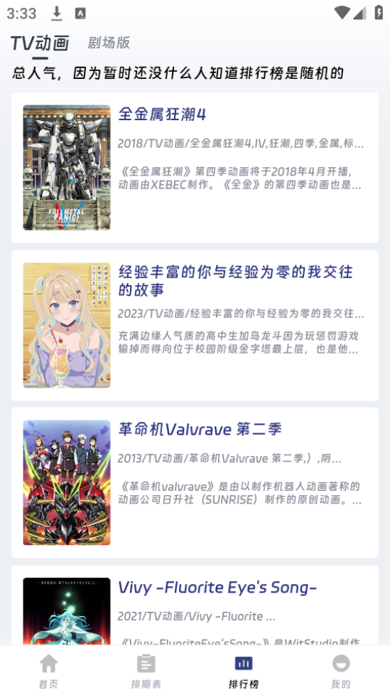 分享十款手机免费看动漫软件大盘点