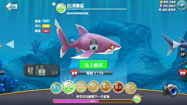 饥饿鲨世界游戏