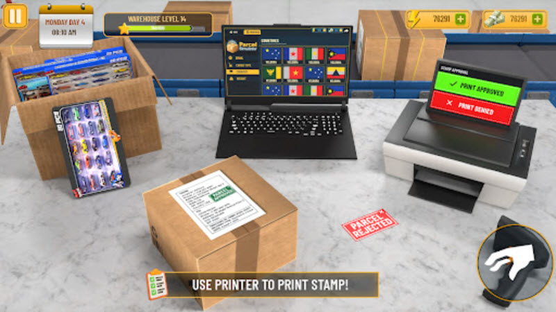 包裹递送模拟器3D 截图