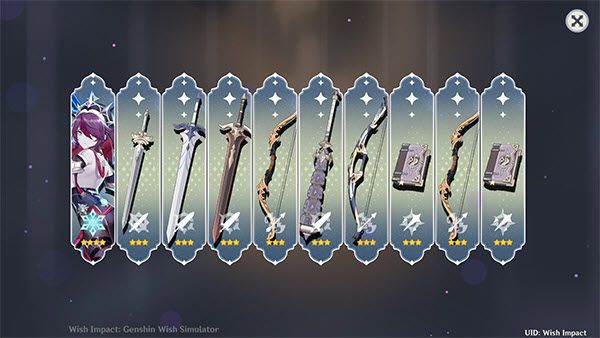 原神开箱模拟器 原神开箱模拟器
