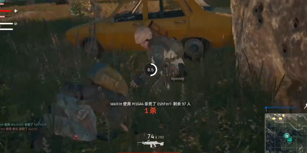 绝地求生丧尸模式怎么救人