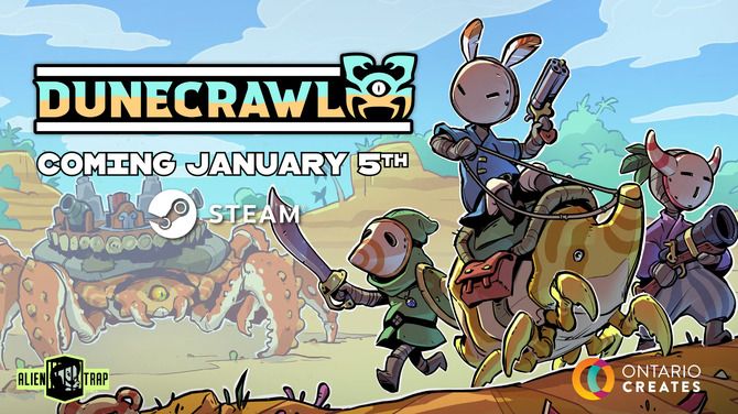《DuneCrawl》2026年1月震撼上线！全新合作机甲动作冒险