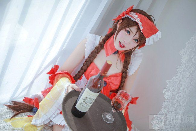 女仆大乔COS图集：你没见过的大乔惊艳瞬间