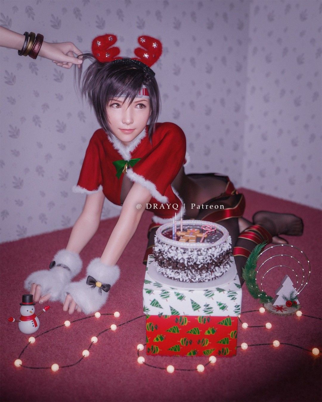 3D大神最新力作《最终幻想7:重制版》尤菲萌图 小麋鹿造型可爱暴击 3D大神最新力作《最终幻想7:重制版》尤菲萌图 小麋鹿造型可爱暴击