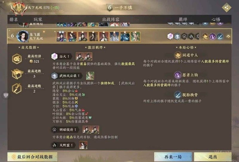 逆水寒自走棋 三星方侯爷一打九 橙卡制霸自走棋攻略