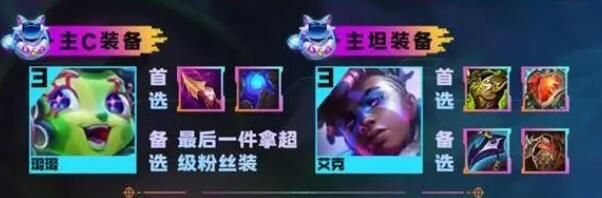 云顶之弈S10超强摇头露露阵容攻略