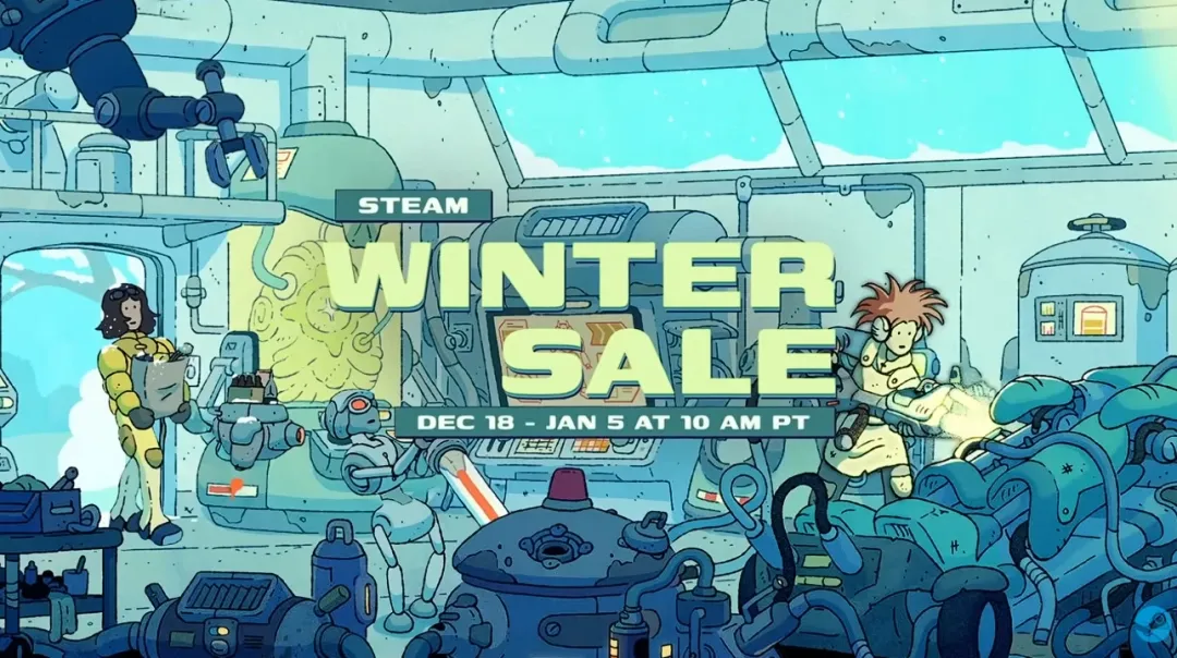 本周五开启！Steam冬季大促宣传片震撼发布