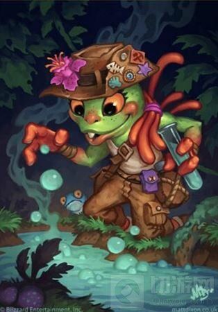 炉石传说-安戈洛卡牌原画集恐龙元素全登场