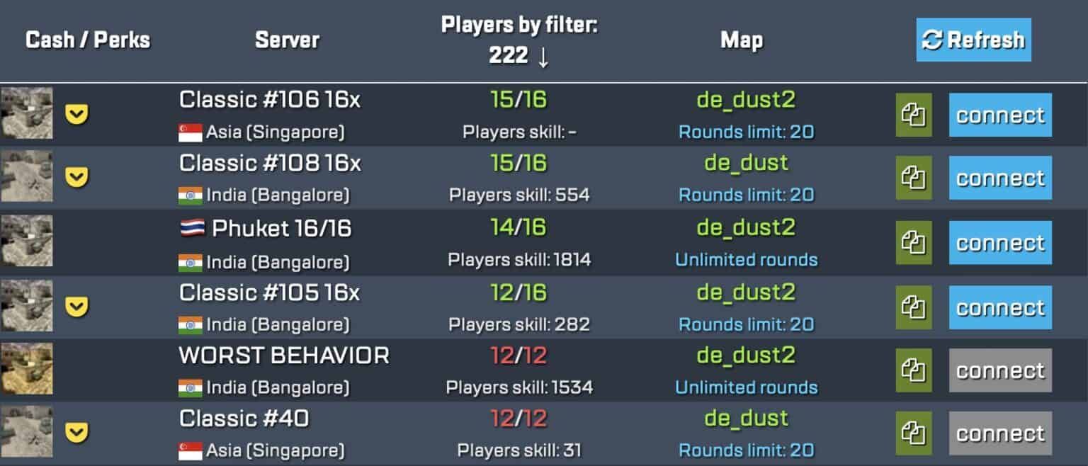 CS1.6网页版畅玩教程-一键直达地址分享