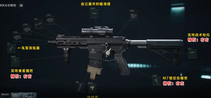 三角洲行动mk4怎么改-mk4改枪码分享