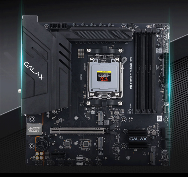 影驰发布B650M黑武士PLUS V2主板：供电、内存、接口齐缩水
