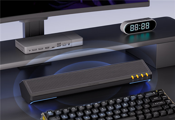 七彩虹CF700桌面环绕音箱首发175元：双45mm单元 黄金仰角设计