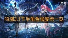 《鸣潮》3.1下半角色强度榜一览