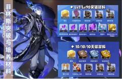 原神菲林斯突破材料和天赋培养材料一览表：菲林斯突破材料有哪些