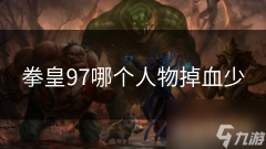 拳皇97哪个人物掉血少