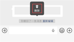 被吐槽电子版掩耳盗铃！微信撤回消息能提示删除了 但对方还知你撤回过：官方曾解释