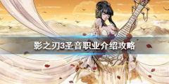 影之刃3辅助职业全解析：圣音职业实战攻略