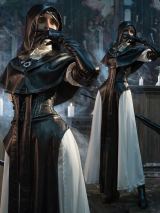 《艾尔登法环：黑夜君临》修女神级Cos！曼妙腰肢极尽魅惑